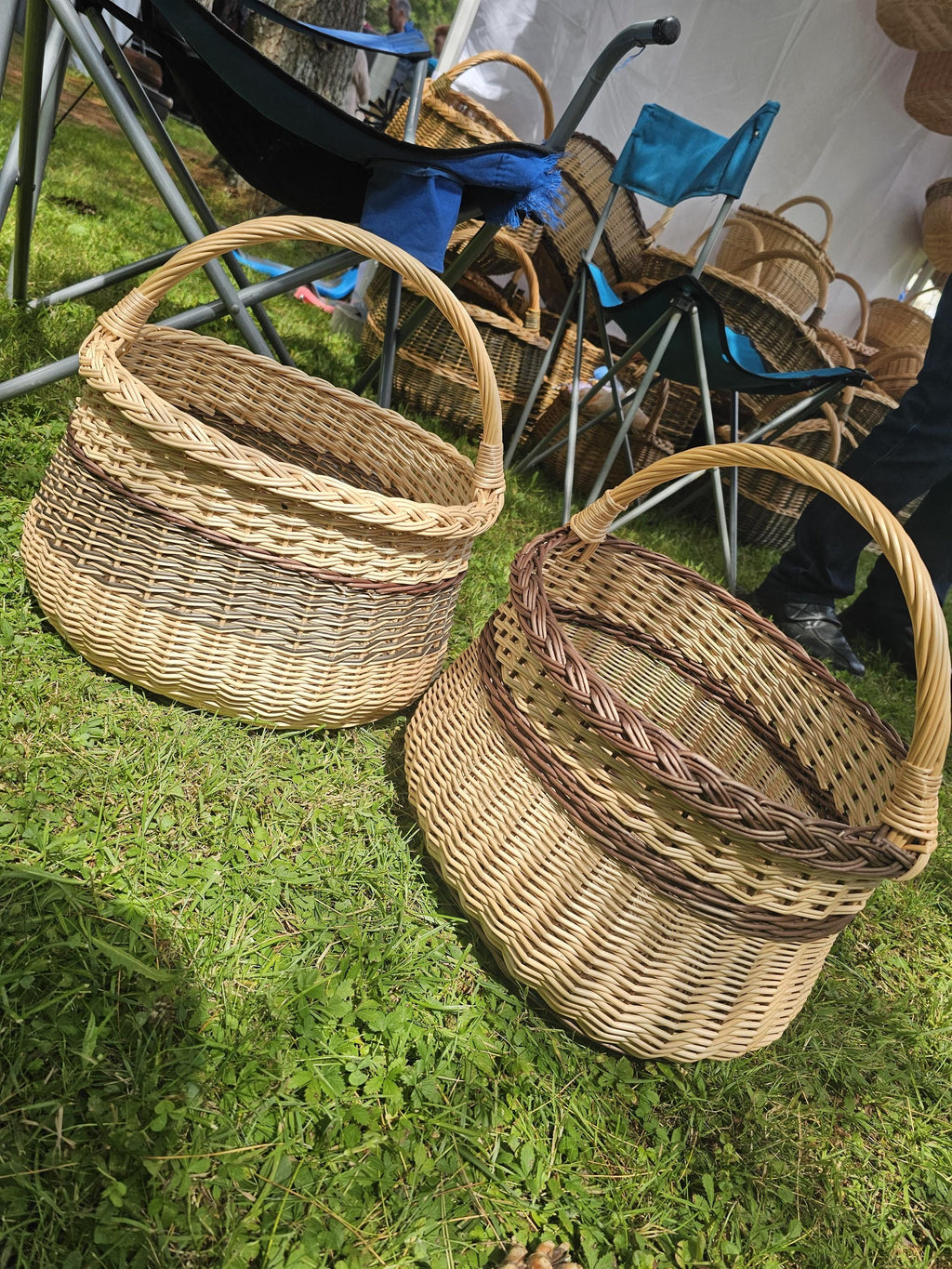 Handwoven Wicker Basket