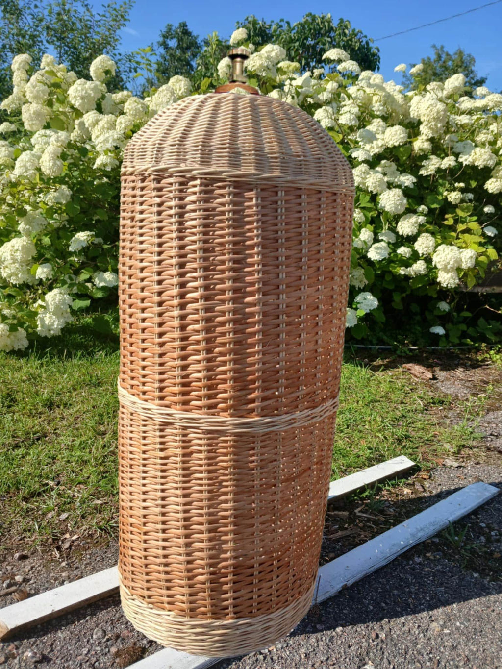 Wicker Gas Cylinder Cover