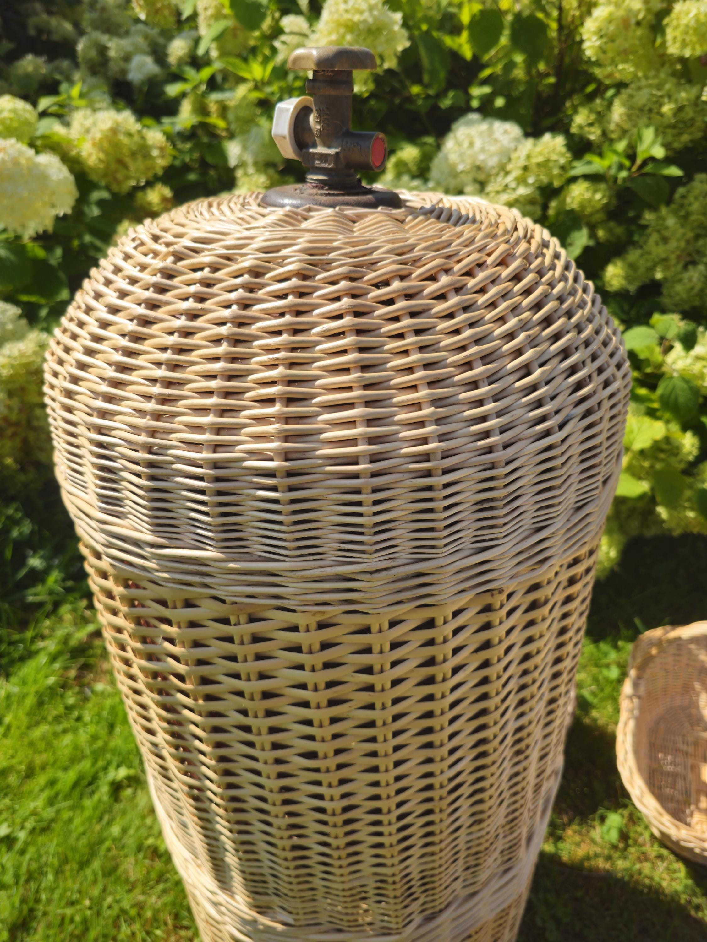 Wicker Gas Cylinder Cover