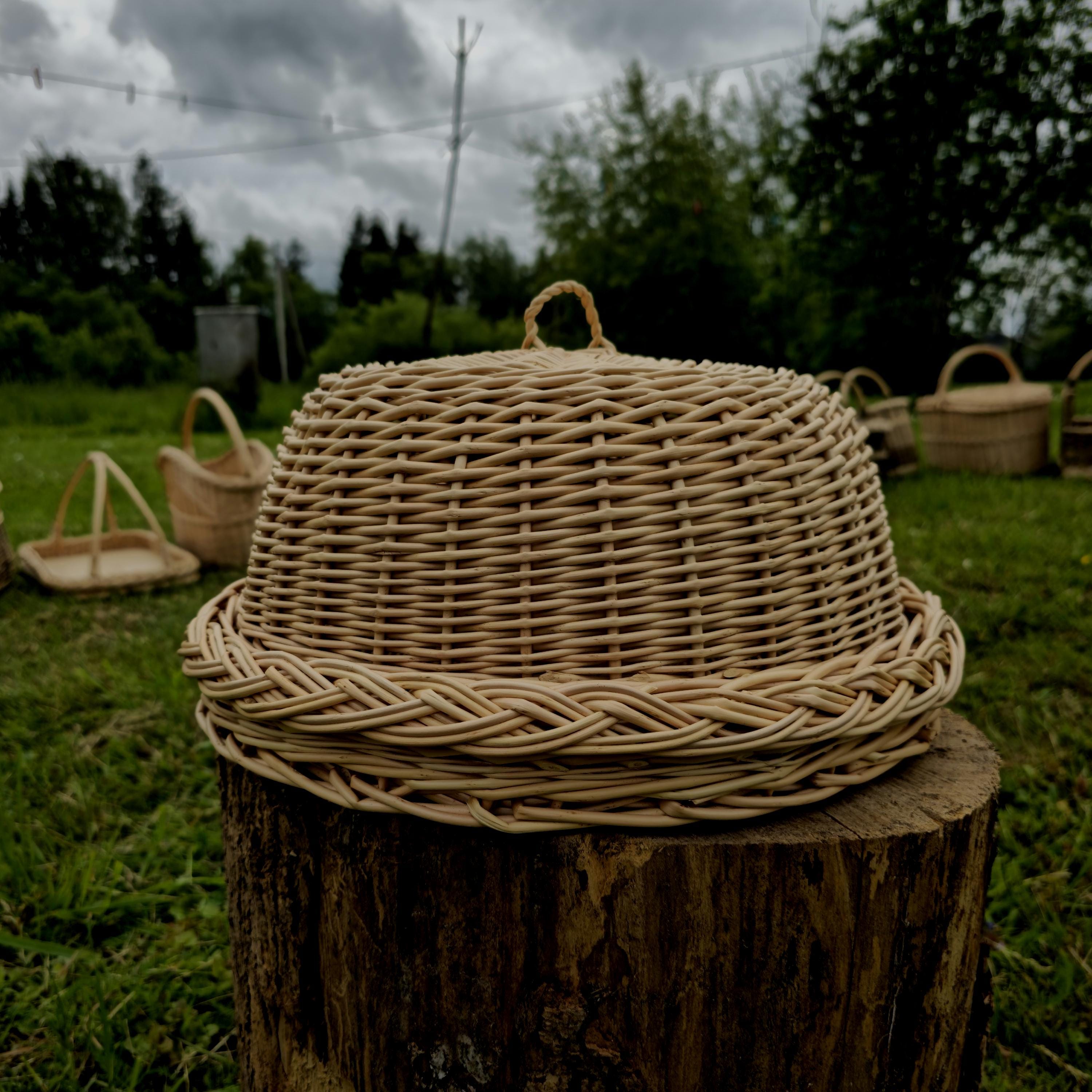 Rustic Kitchen Cloche & Tray