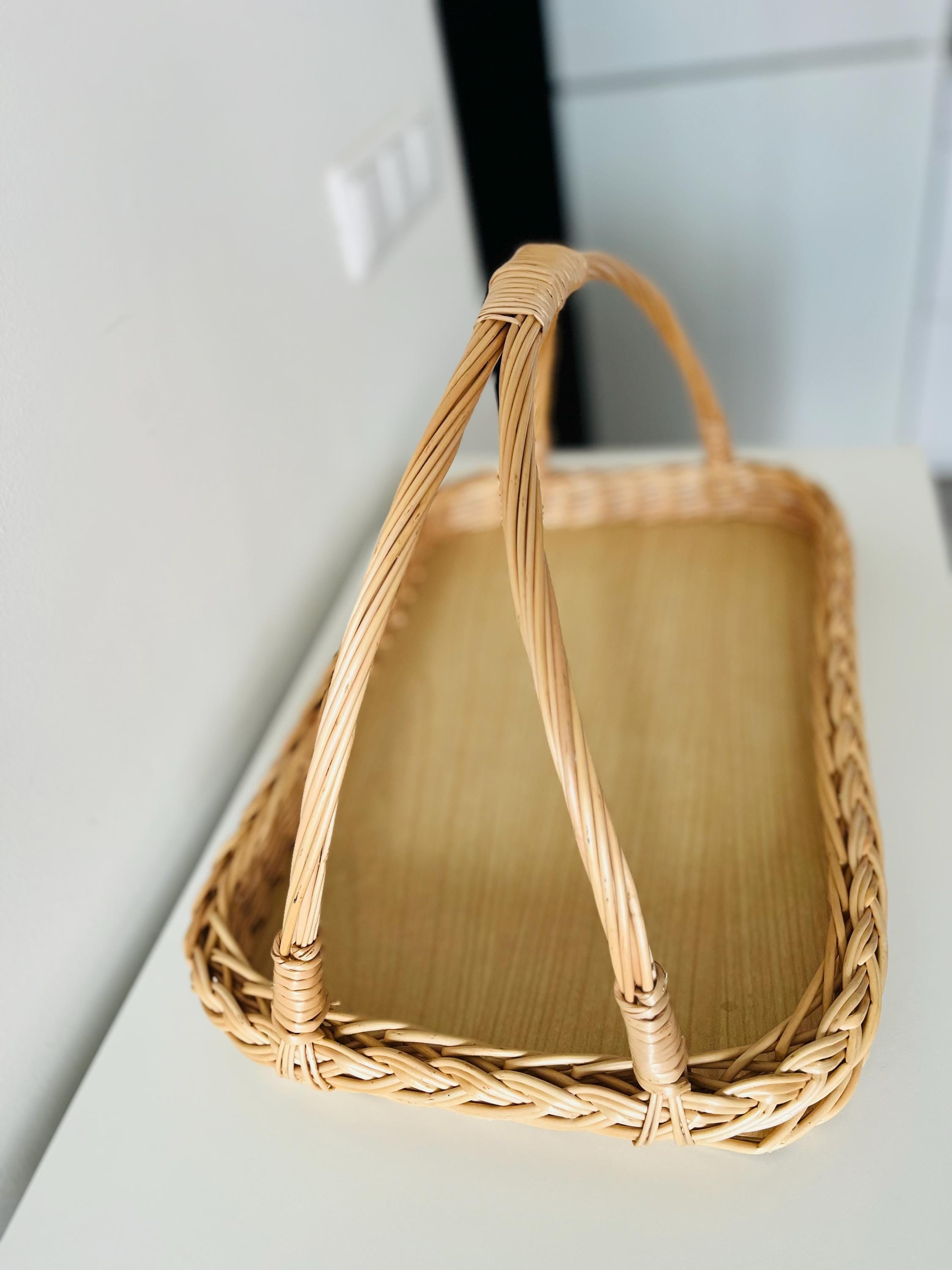 Handwoven Wicker Tray
