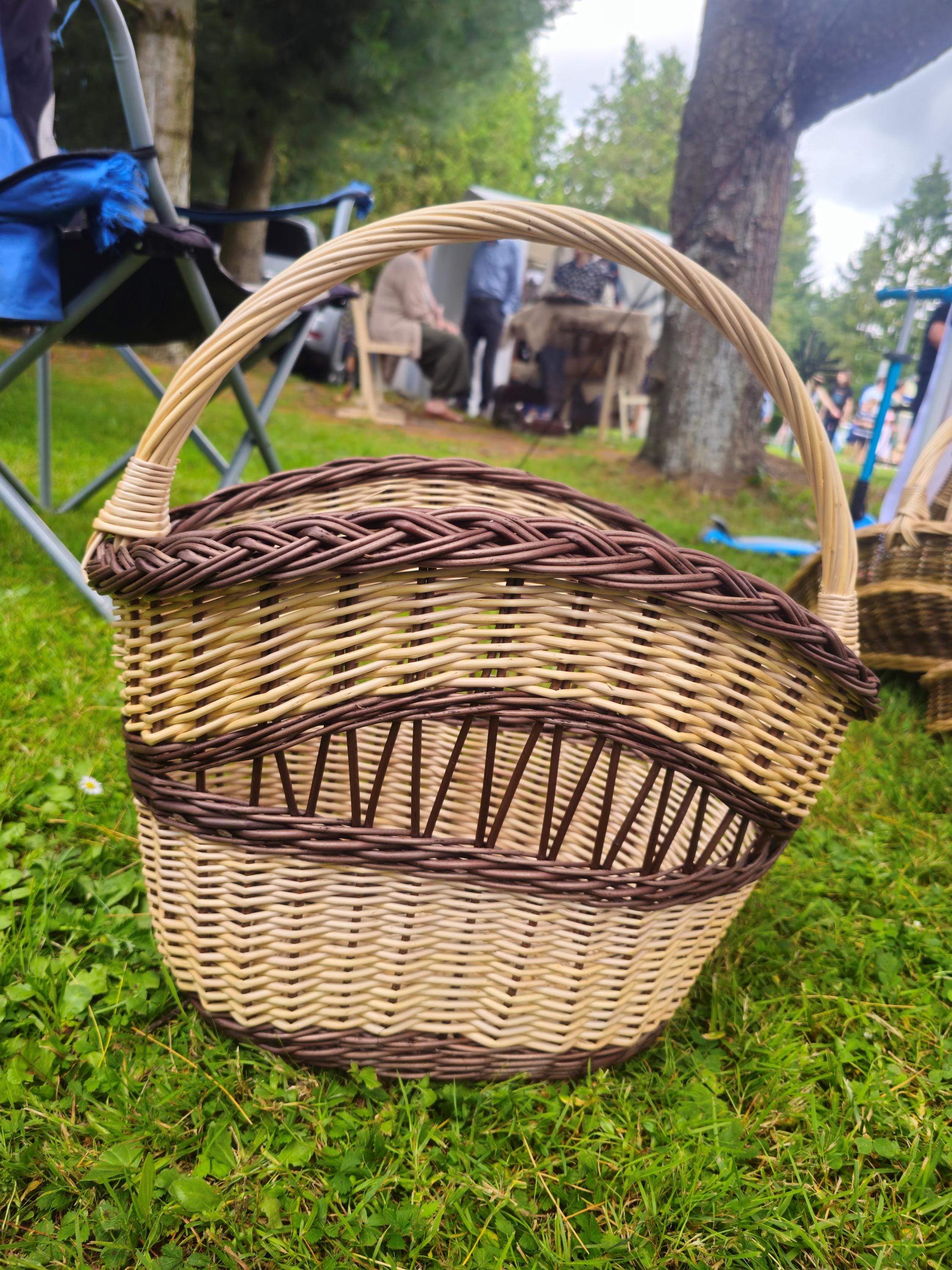 Decorative Wicker Basket