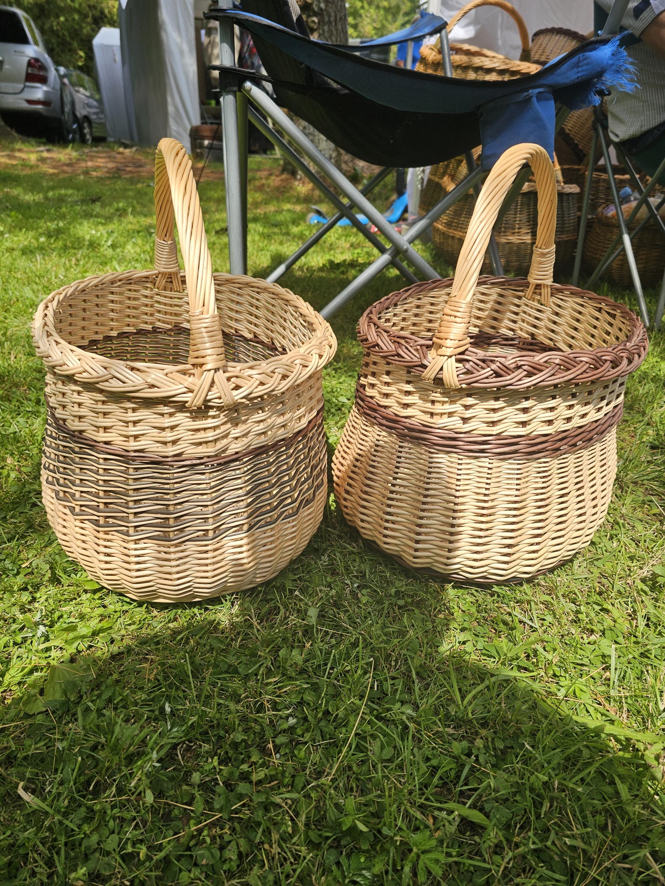 Handwoven Wicker Basket