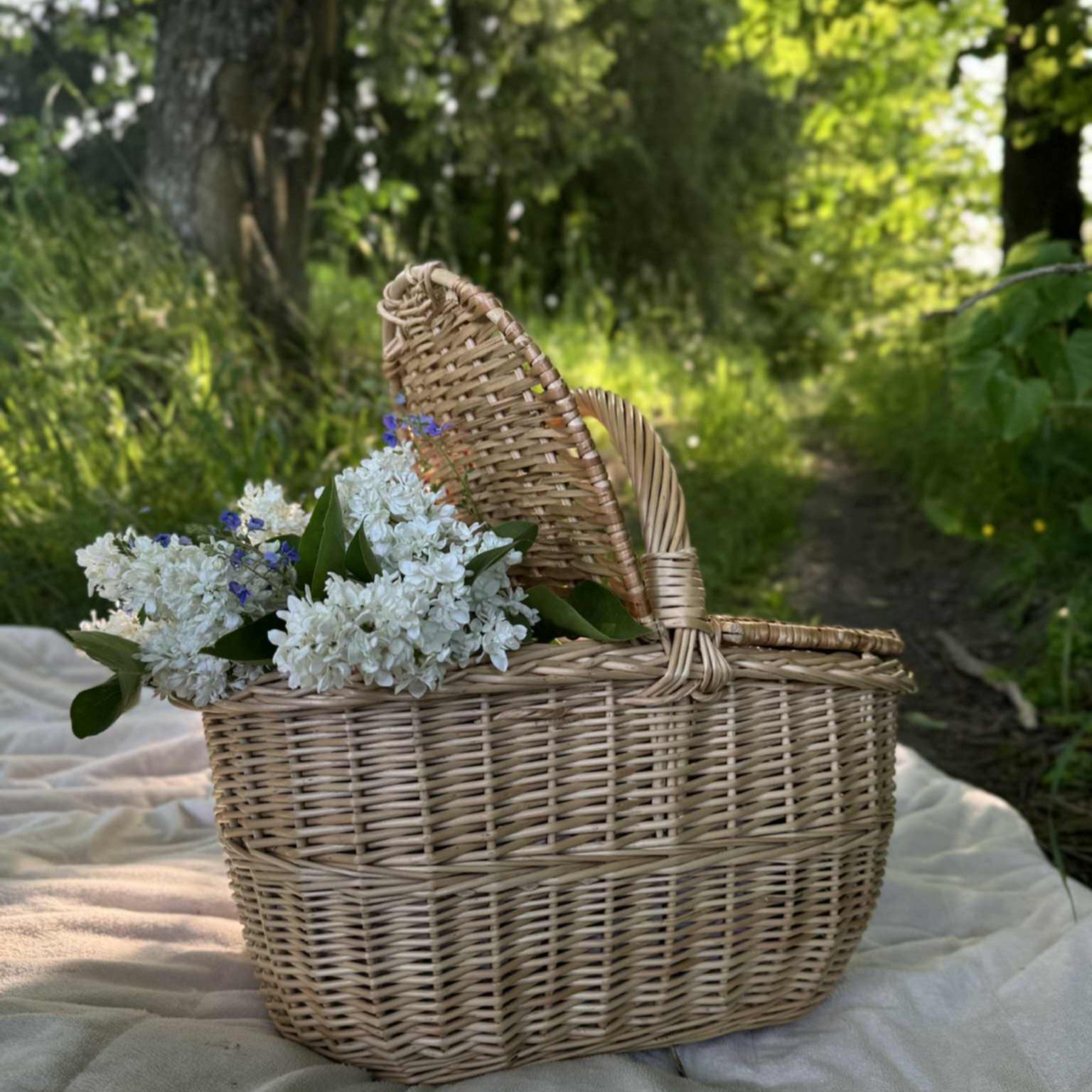 Large Wicker Picnic Basket