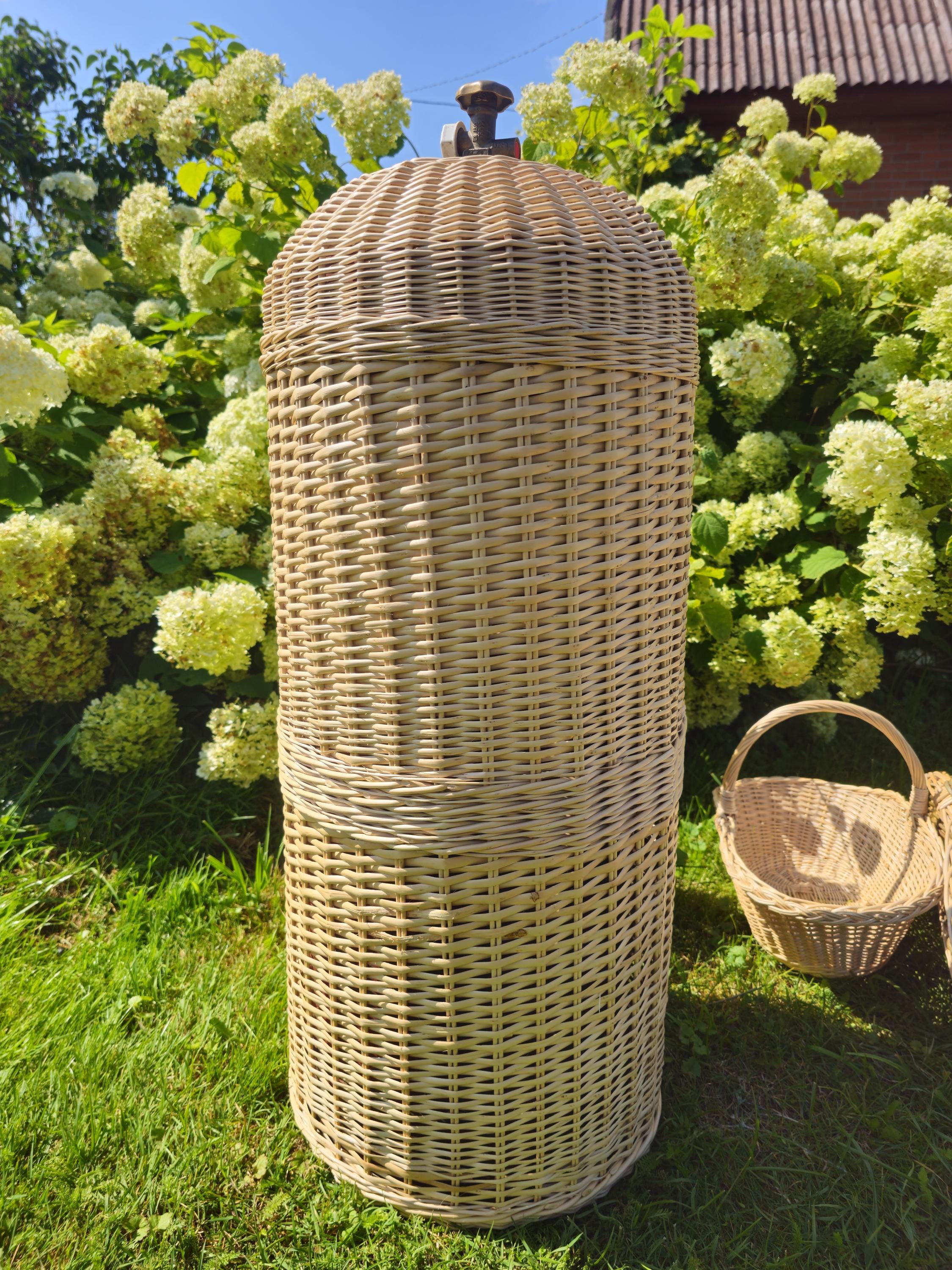 Wicker Gas Cylinder Cover