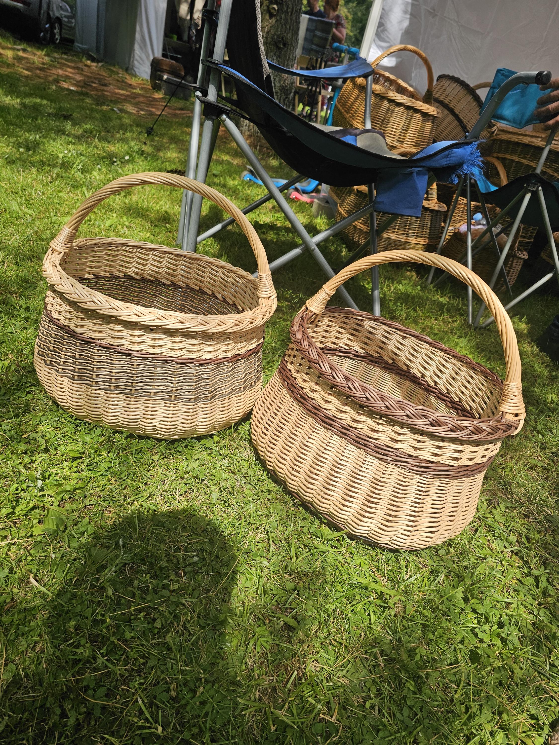 Handwoven Wicker Basket