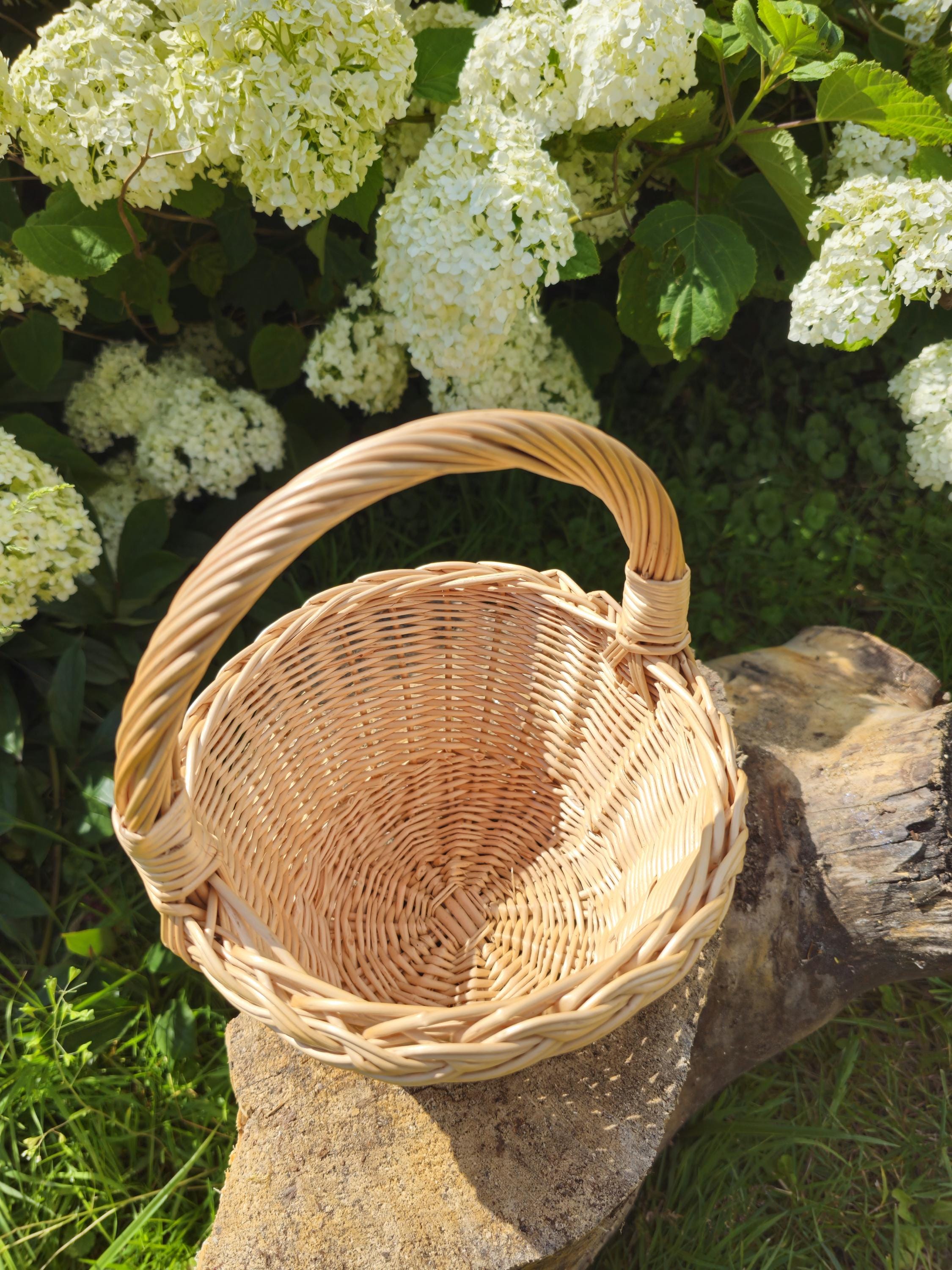 Rustic Mini Decorative Wicker Basket