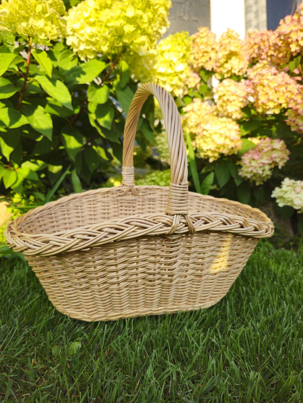 Handwoven Wicker Basket