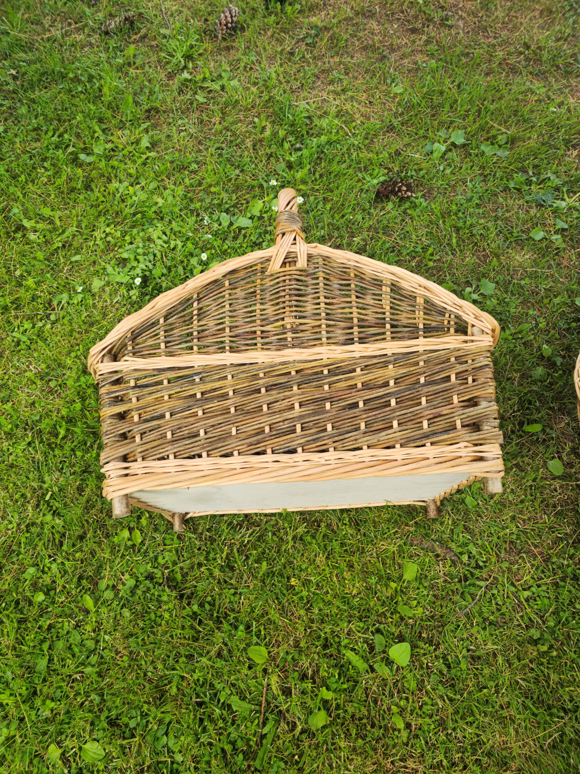 Large Handwoven Wicker Basket