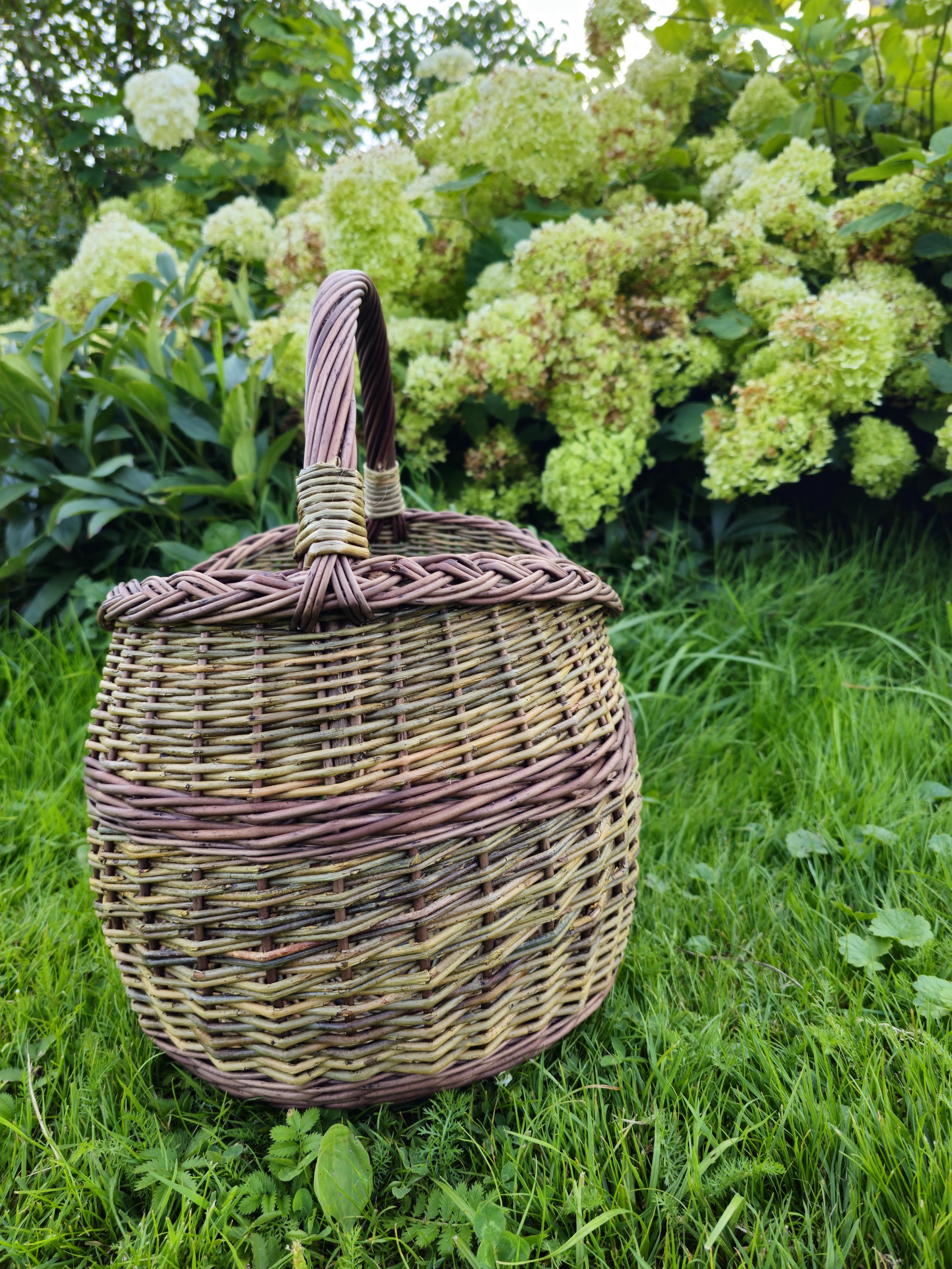 Rustic Decorative Wicker Basket
