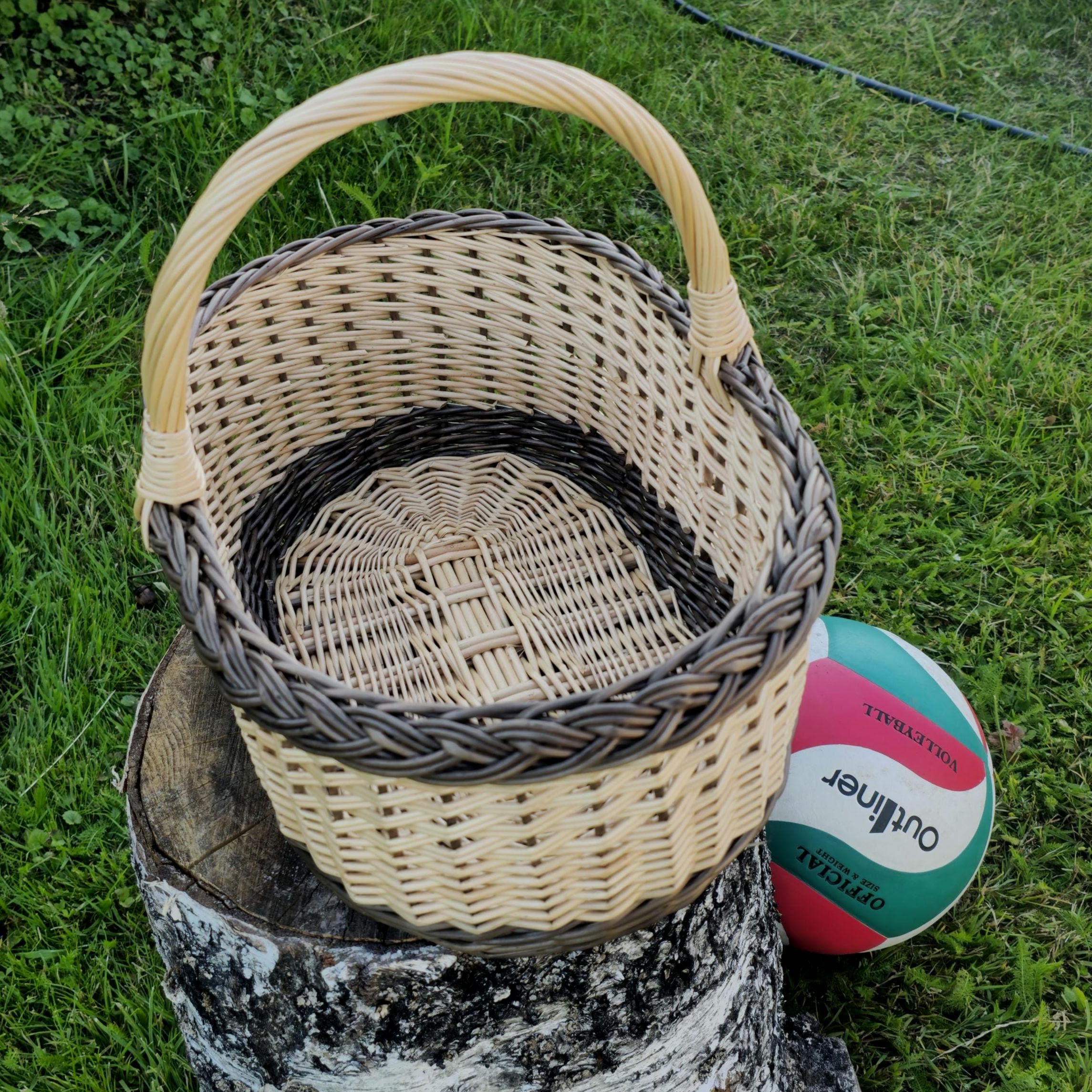 Handwoven Willow Basket