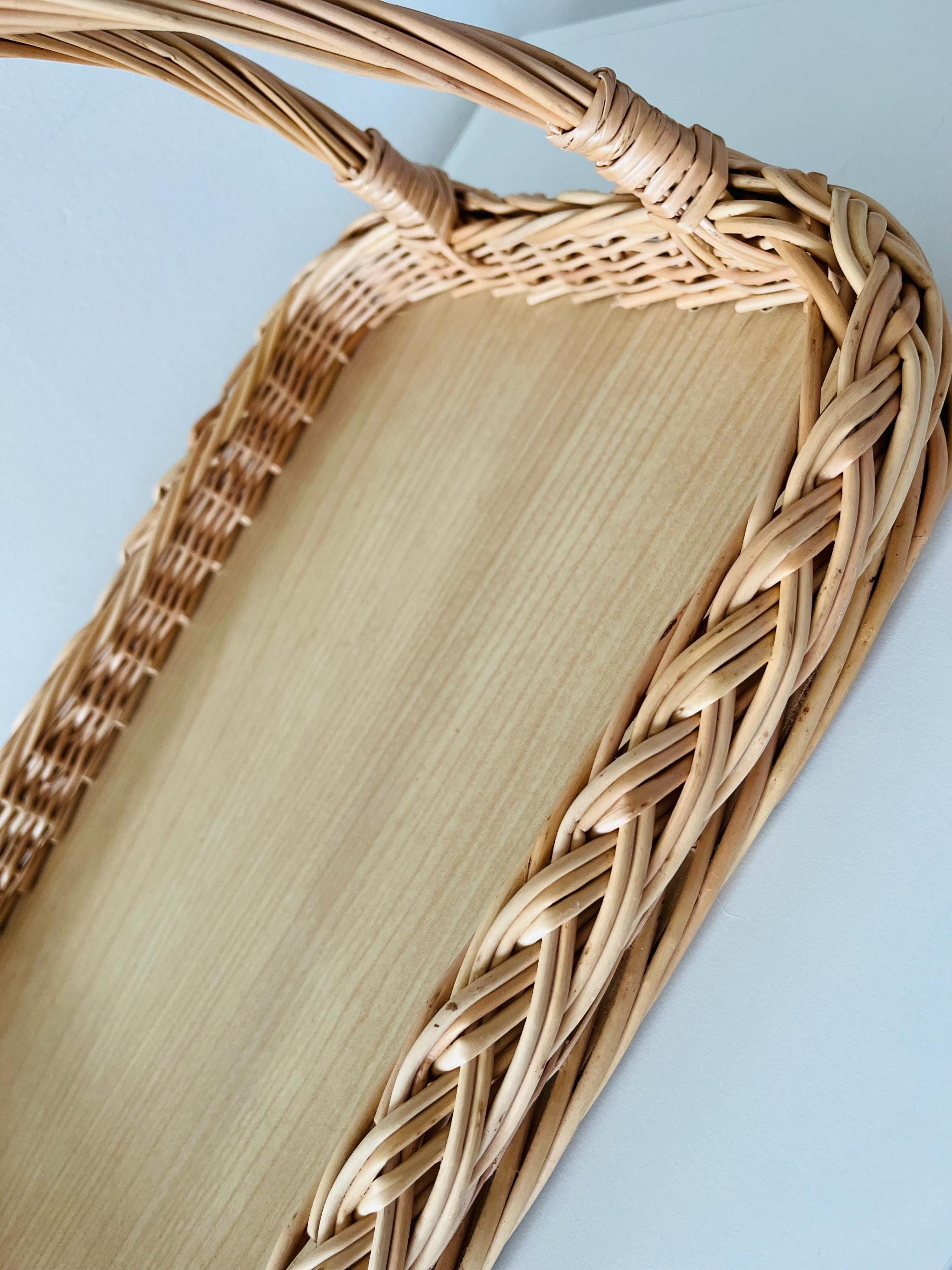 Handwoven Wicker Tray