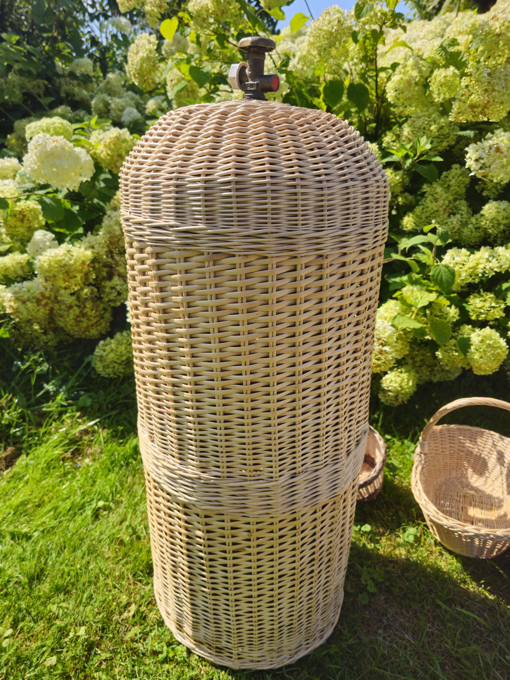 Wicker Gas Cylinder Cover