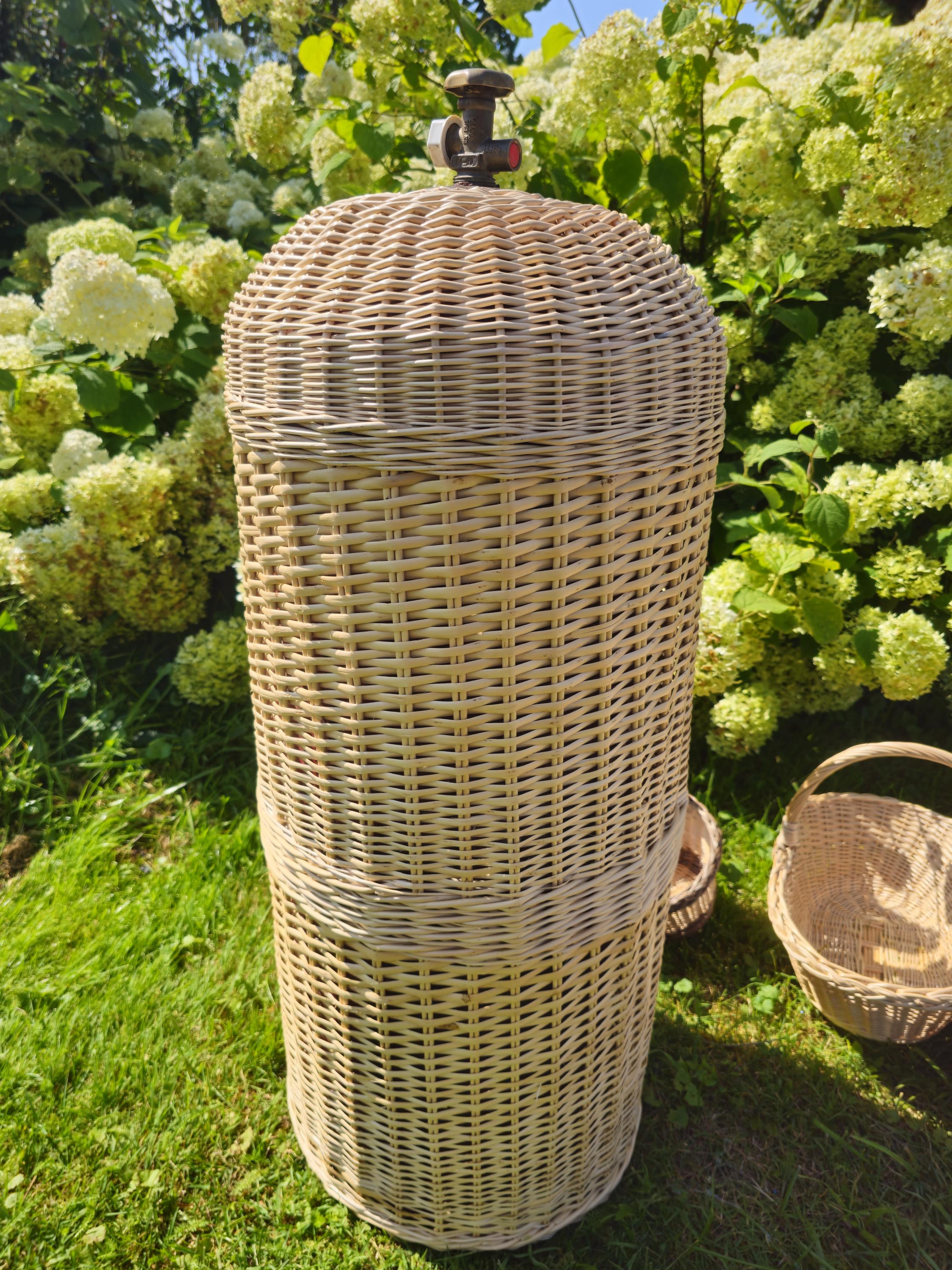 Wicker Gas Cylinder Cover