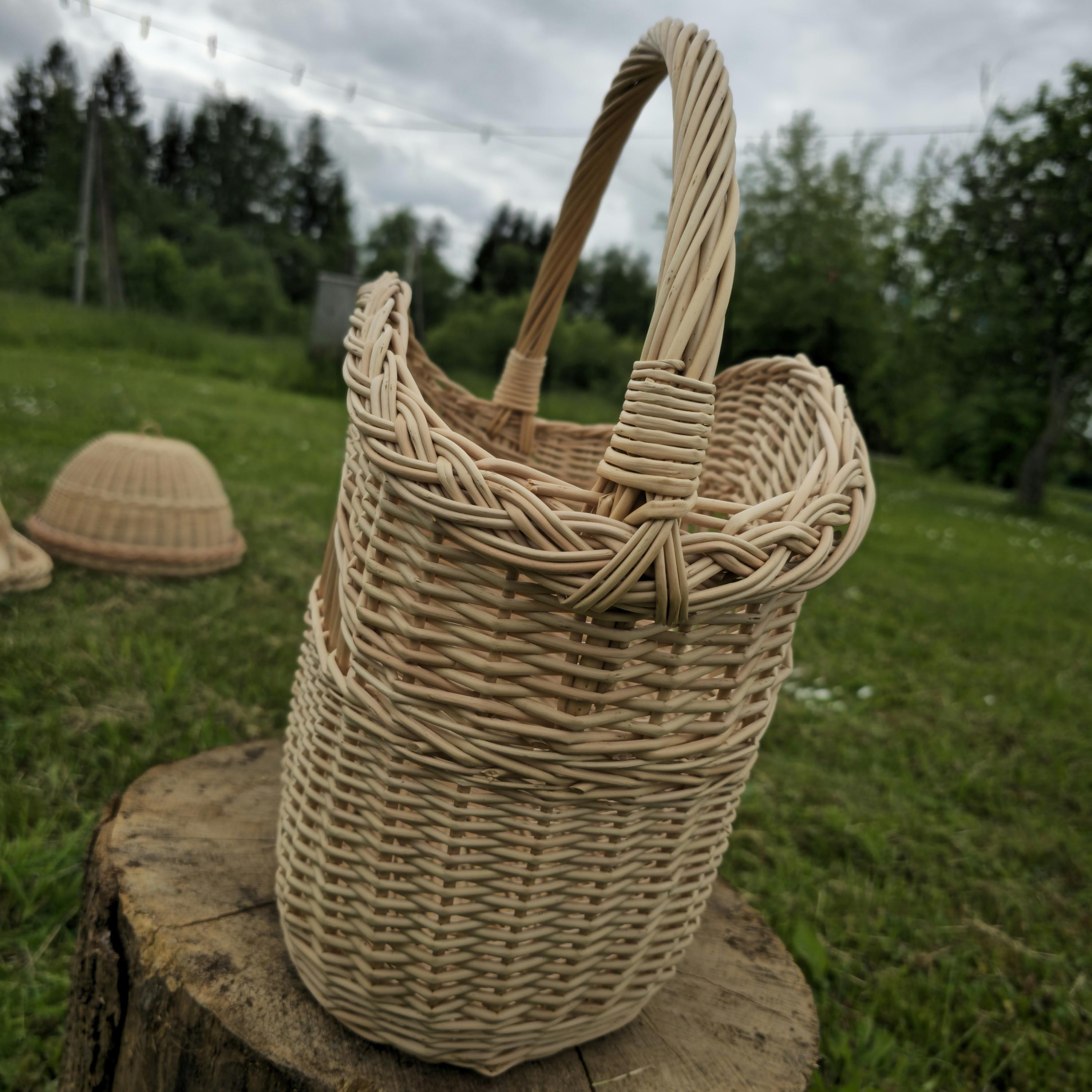 Decorative Wicker Basket