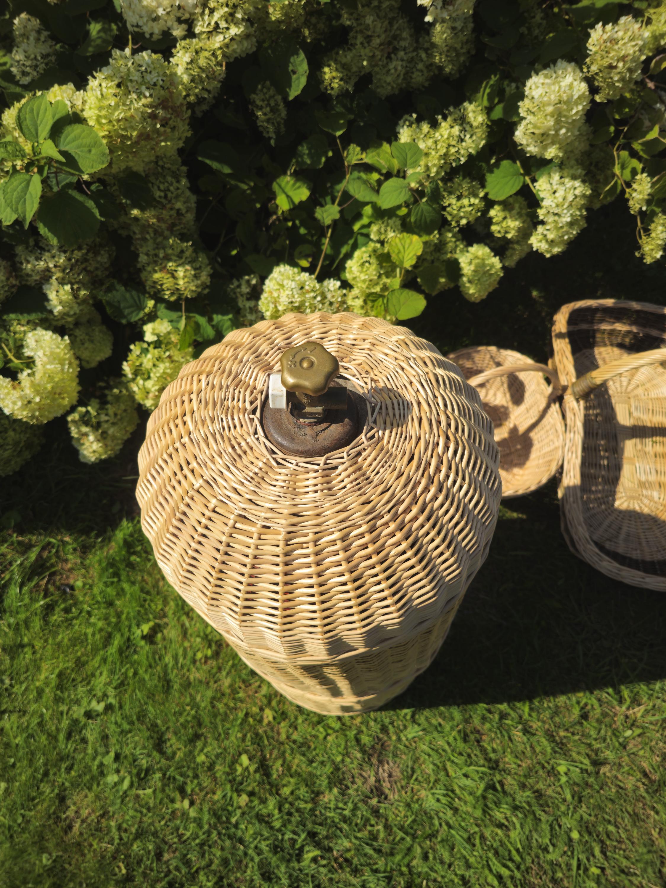 Wicker Gas Cylinder Cover