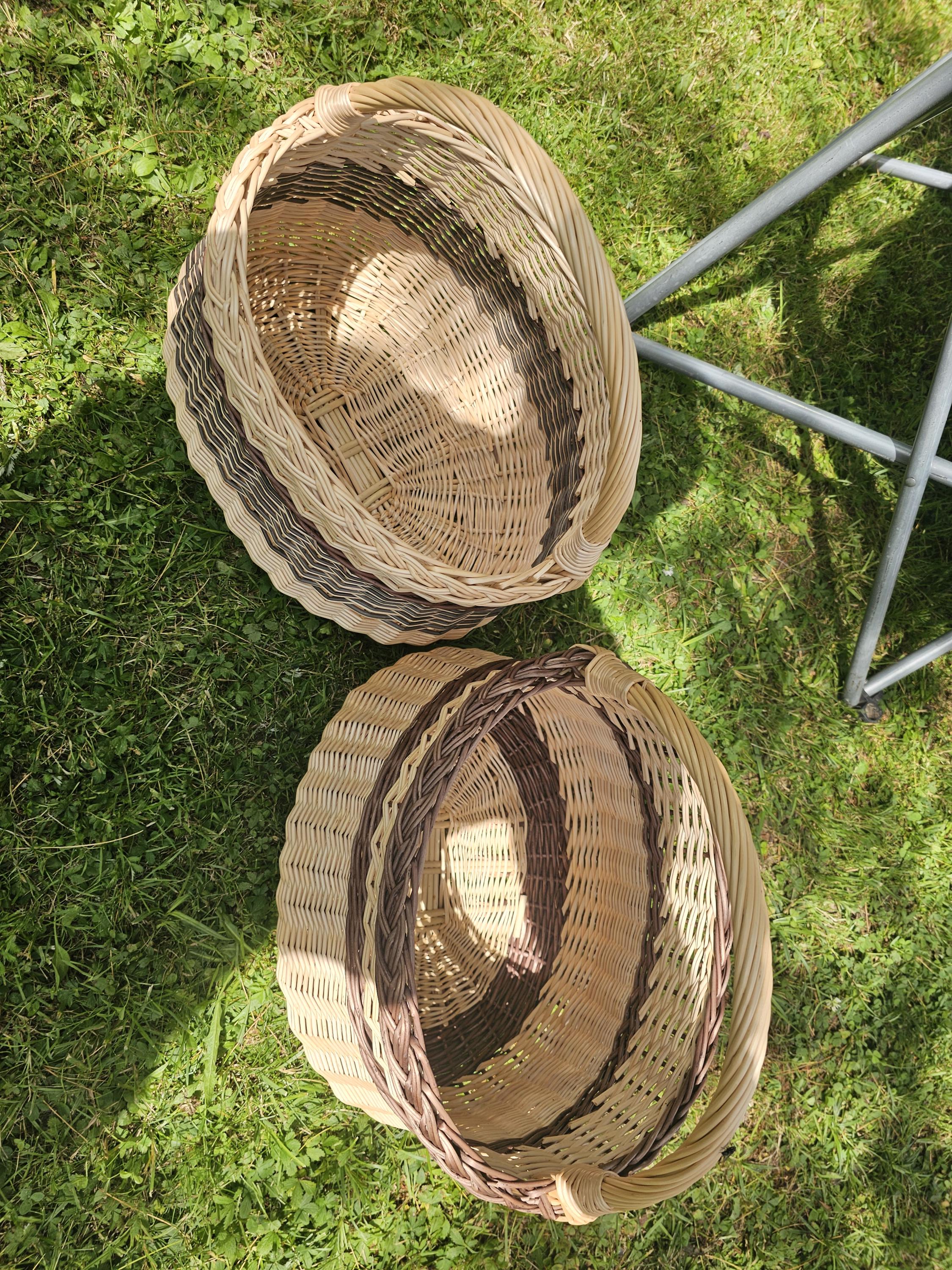 Handwoven Wicker Basket