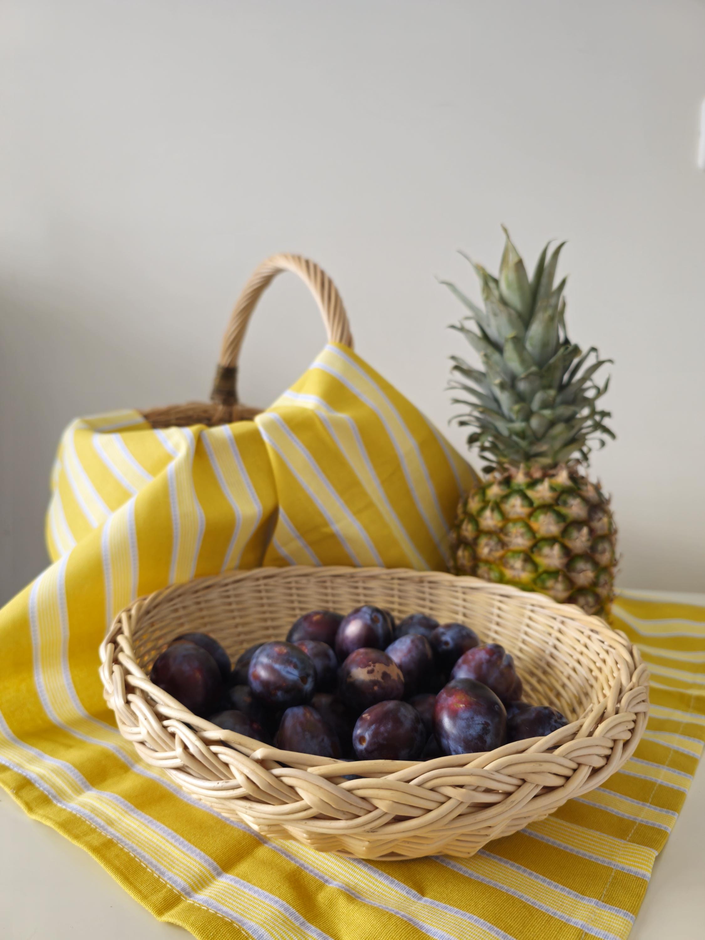 Rustic Wicker Plate