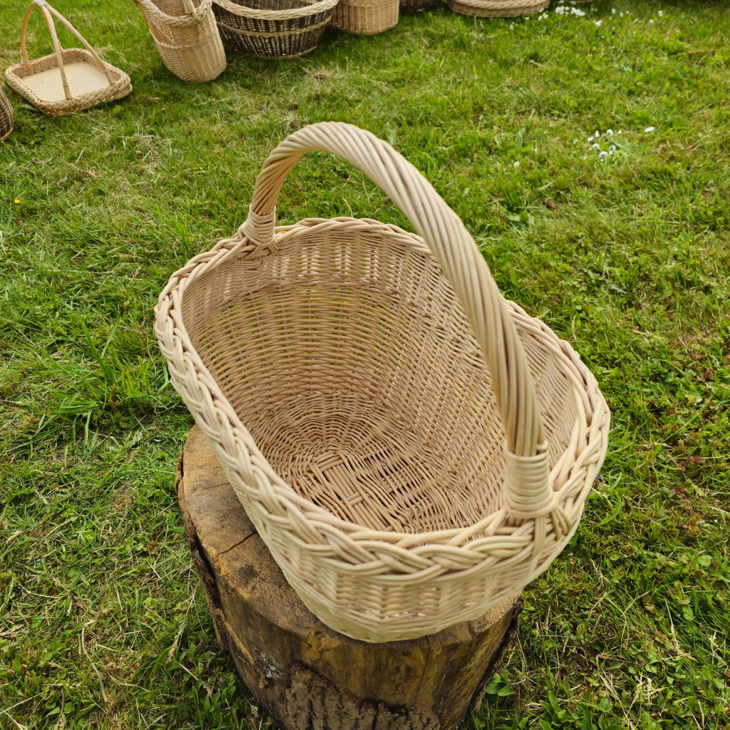 Handmade Rustic Foraging Tote