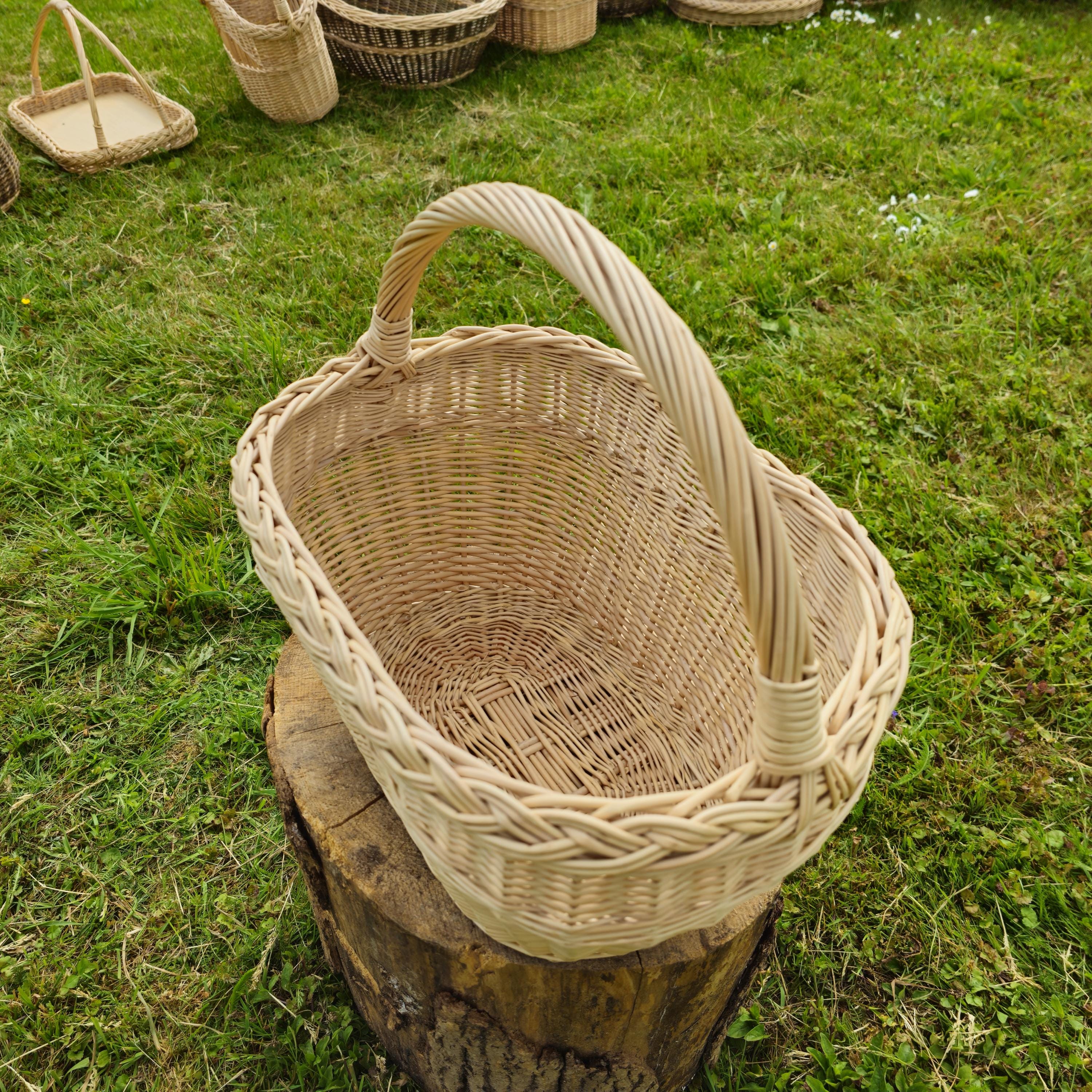 Handmade Rustic Foraging Tote