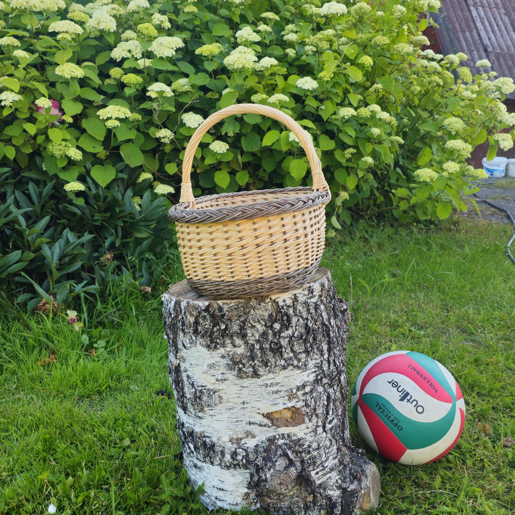 Handwoven Willow Basket