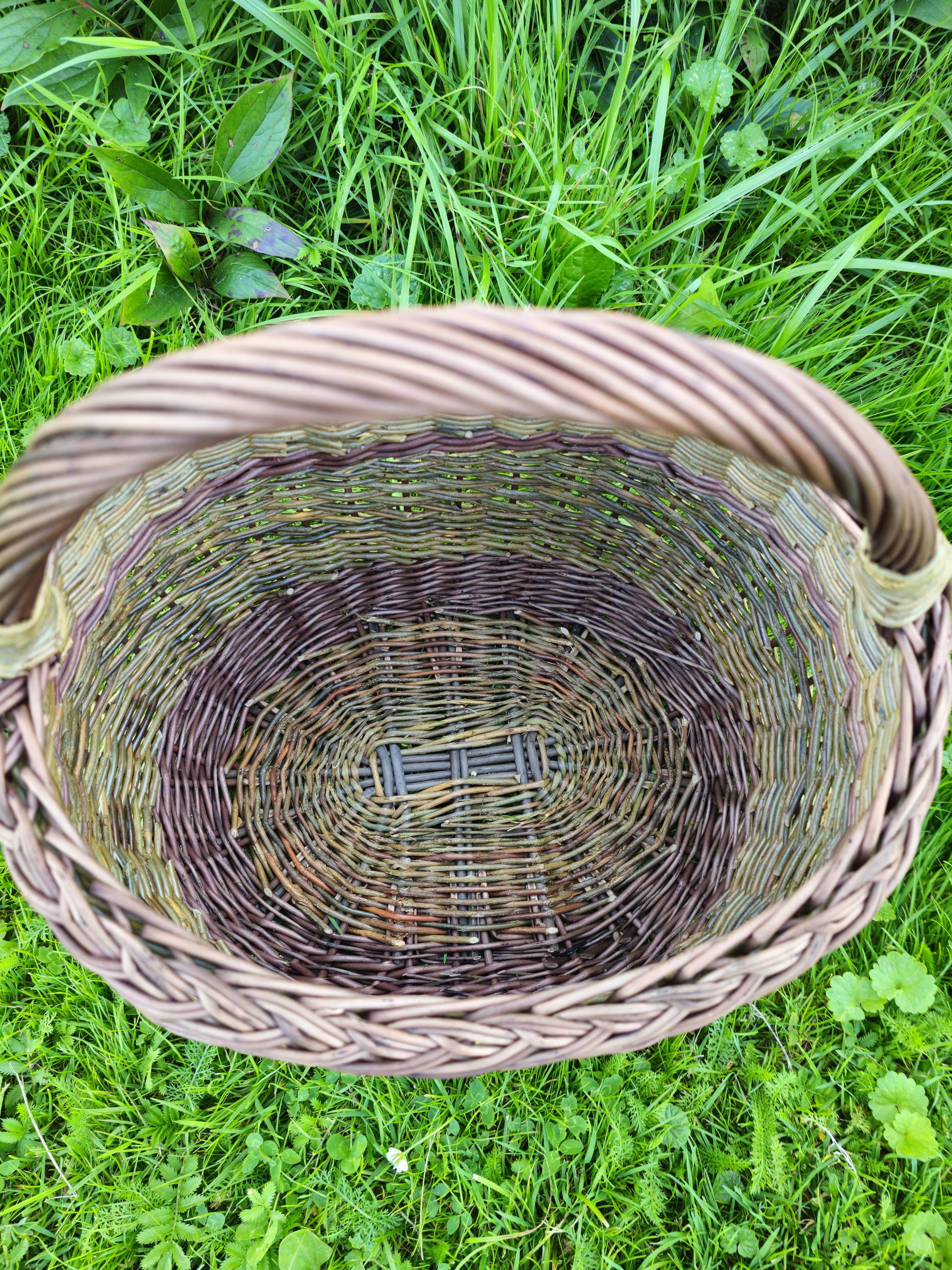 Rustic Decorative Wicker Basket
