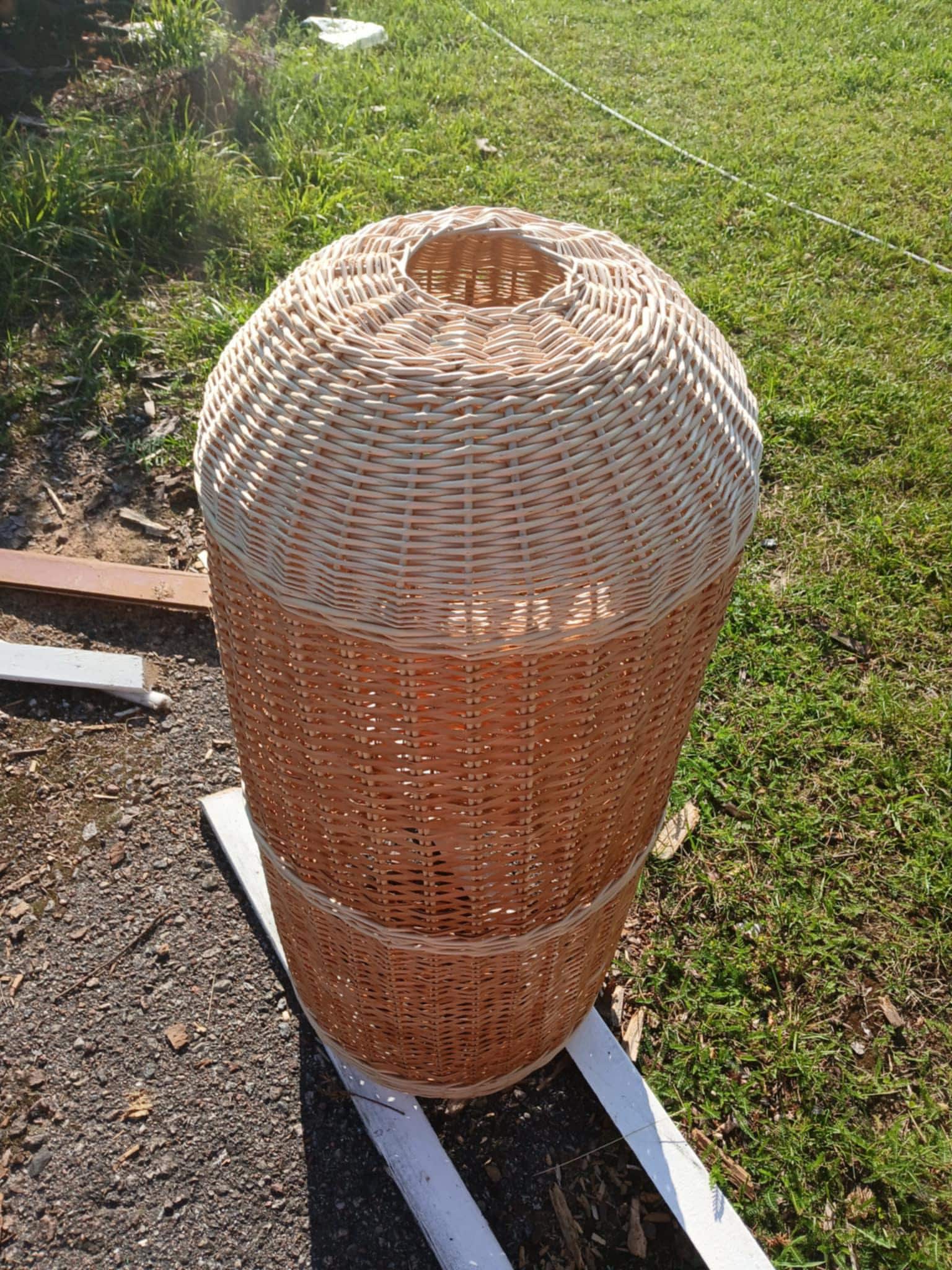 Wicker Gas Cylinder Cover