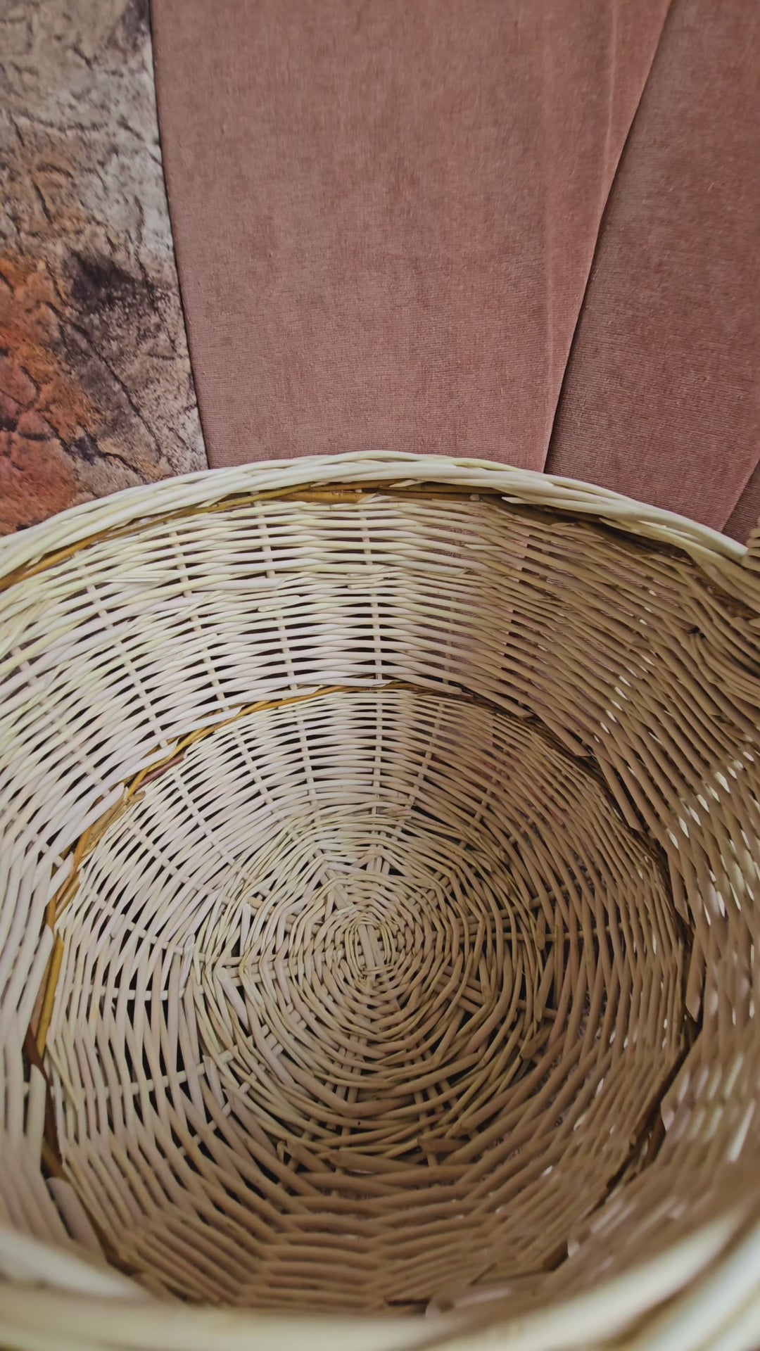 Handwoven Wicker Basket