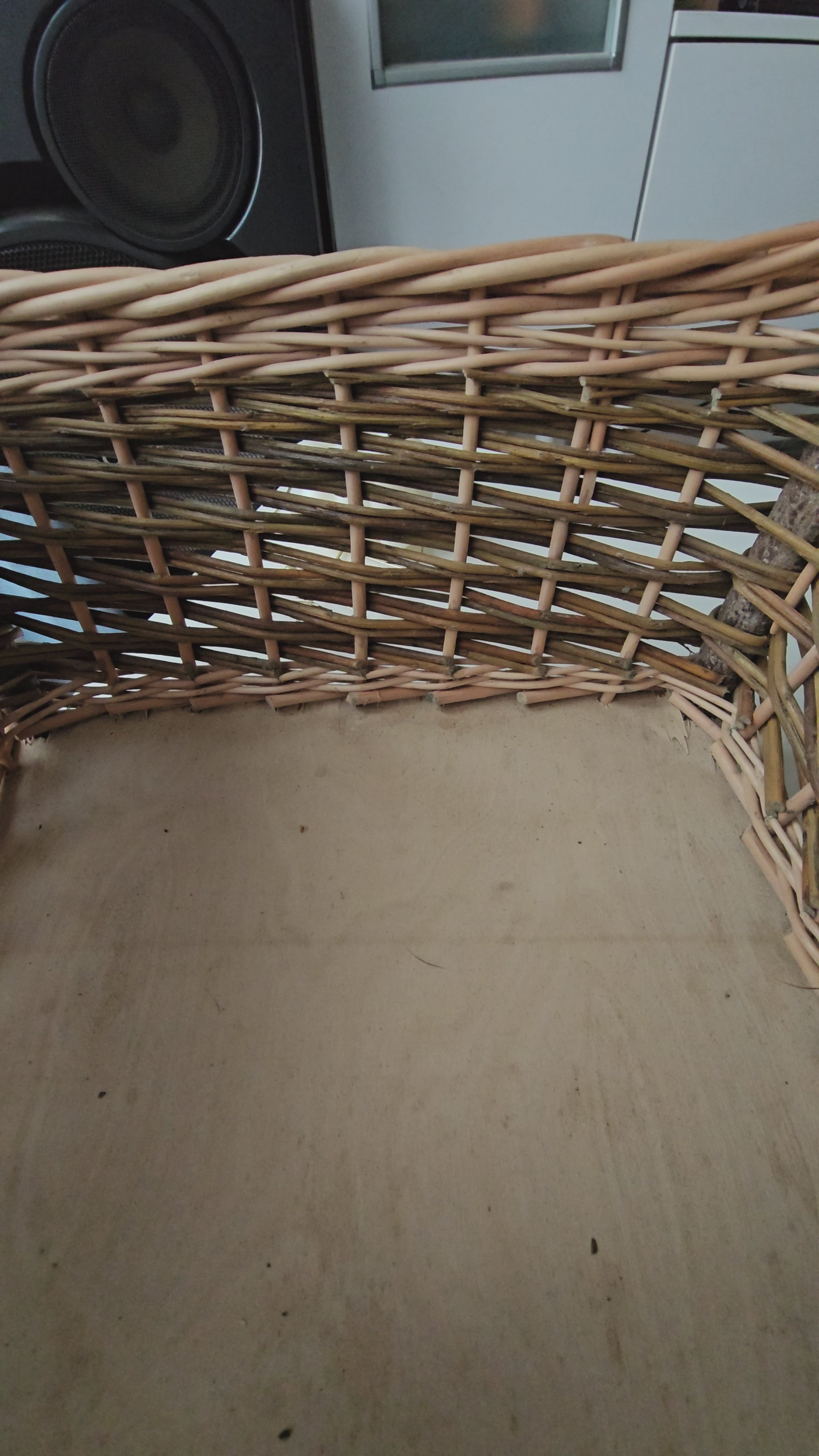 Large Handwoven Wicker Basket