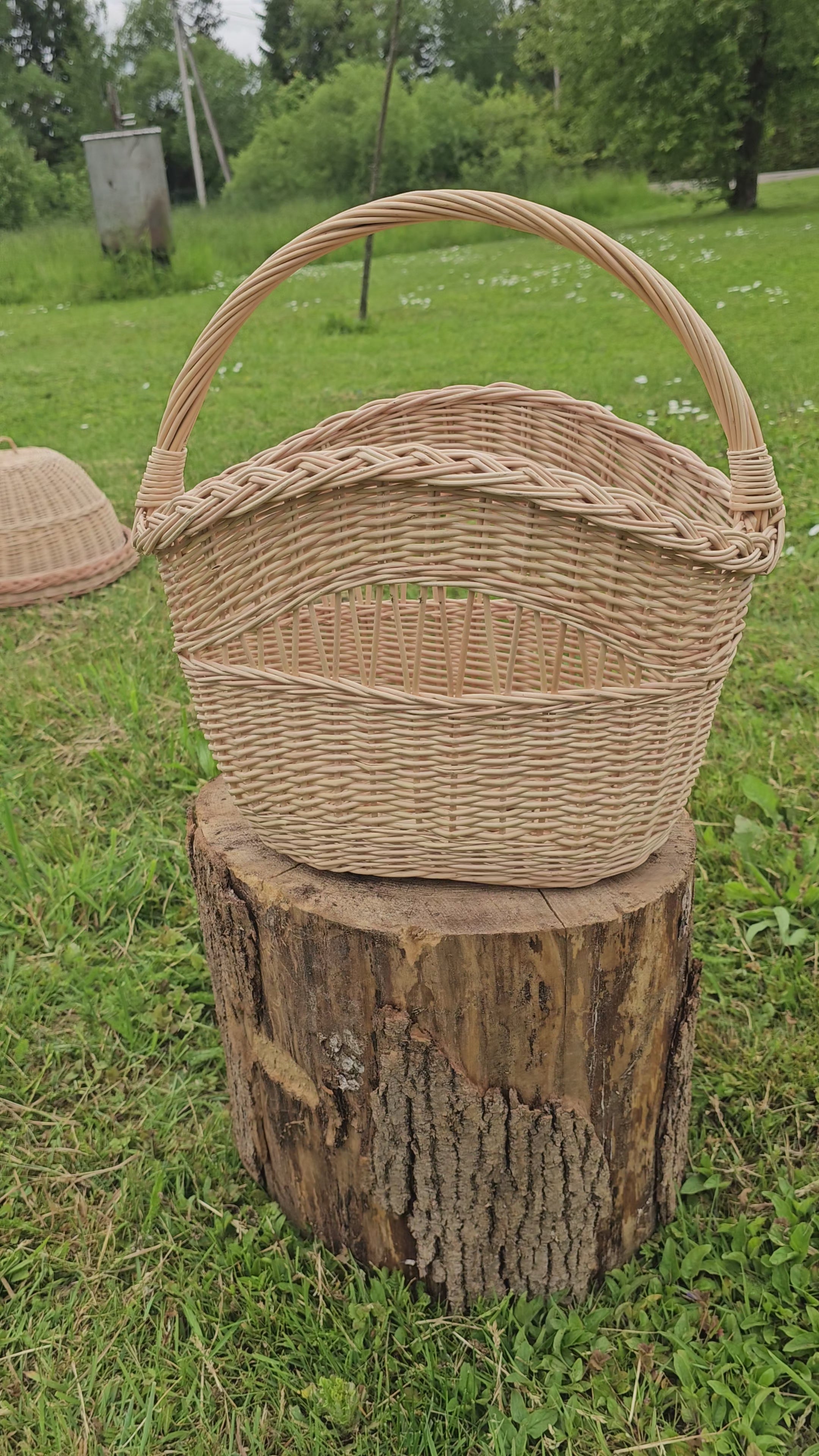 Decorative Wicker Basket