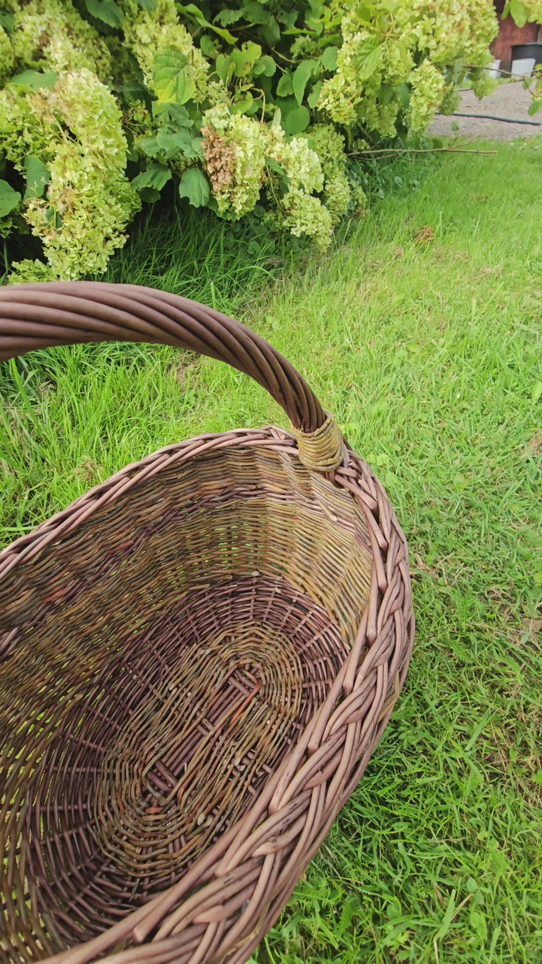 Rustic Decorative Wicker Basket
