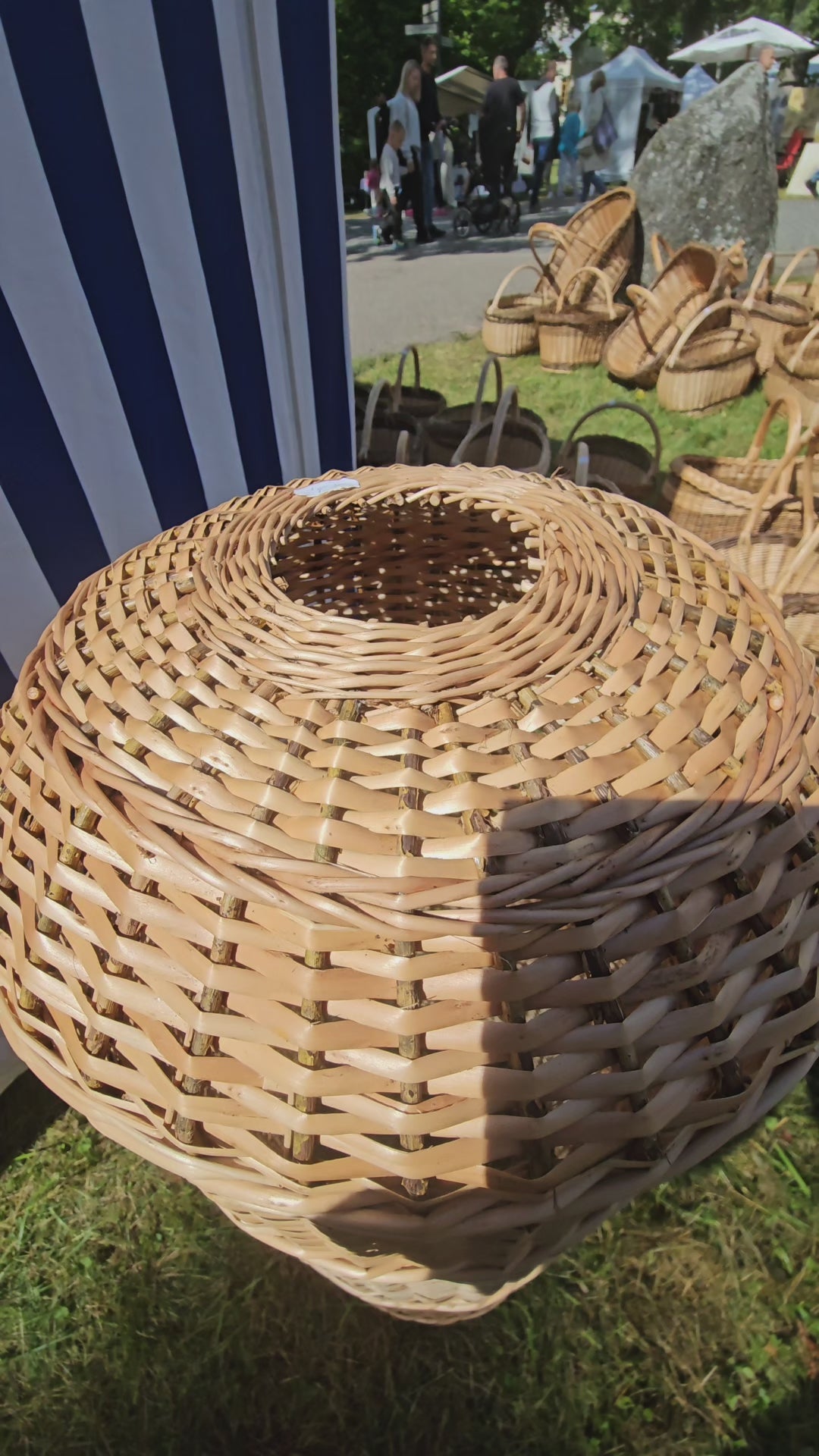 Wicker Gas Cylinder Cover